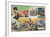 Wellington vs Napoleon-Severino Baraldi-Framed Giclee Print