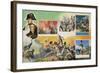 Wellington vs Napoleon-Severino Baraldi-Framed Giclee Print