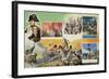 Wellington vs Napoleon-Severino Baraldi-Framed Giclee Print