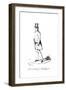 Wellington Walking-Alfred Crowquill-Framed Giclee Print