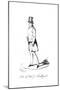 Wellington Walking-Alfred Crowquill-Mounted Giclee Print