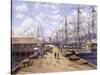 Wellington Wharf, Well. N.2, Ca 1898-Stanton Manolakas-Stretched Canvas