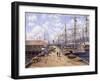 Wellington Wharf, Well. N.2, Ca 1898-Stanton Manolakas-Framed Giclee Print