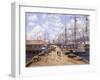 Wellington Wharf, Well. N.2, Ca 1898-Stanton Manolakas-Framed Giclee Print