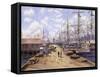 Wellington Wharf, Well. N.2, Ca 1898-Stanton Manolakas-Framed Stretched Canvas