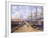 Wellington Wharf, Well. N.2, Ca 1898-Stanton Manolakas-Framed Giclee Print