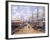 Wellington Wharf, Well. N.2, Ca 1898-Stanton Manolakas-Framed Giclee Print