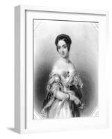 Wellington, Wife of 2nd Duke of Wellington-John Hayter-Framed Art Print