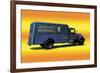 Wellmann's Mayo Truck-null-Framed Premium Giclee Print