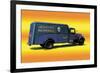 Wellmann's Mayo Truck-null-Framed Premium Giclee Print