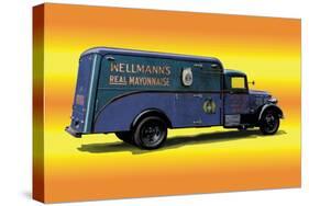 Wellmann's Mayo Truck-null-Stretched Canvas