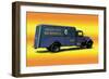 Wellmann's Mayo Truck-null-Framed Art Print