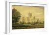 Wells Cathedral, 1821 (W/C)-John Buckler-Framed Giclee Print