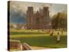 Wells Cathedral, 1889-Albert Goodwin-Stretched Canvas