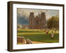 Wells Cathedral, 1889-Albert Goodwin-Framed Giclee Print