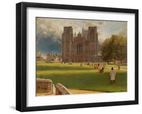 Wells Cathedral, 1889-Albert Goodwin-Framed Giclee Print