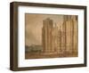 Wells Cathedral, C.1795-96-J. M. W. Turner-Framed Giclee Print