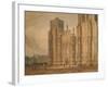 Wells Cathedral, C.1795-96-J. M. W. Turner-Framed Giclee Print