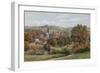 Wells Cathedral, from Milton Hill-Alfred Robert Quinton-Framed Giclee Print