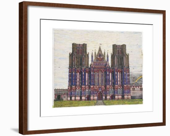 Wells Cathedral, main panel from 'Magnum Opus', 2003-Matthew Grayson-Framed Giclee Print