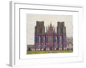 Wells Cathedral, main panel from 'Magnum Opus', 2003-Matthew Grayson-Framed Giclee Print