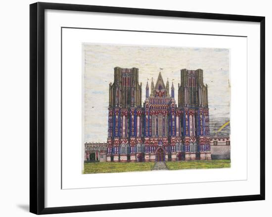 Wells Cathedral, main panel from 'Magnum Opus', 2003-Matthew Grayson-Framed Giclee Print