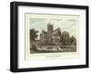 Wells Cathedral, South East View-Hablot Knight Browne-Framed Premium Giclee Print