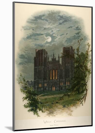 Wells Cathedral, West Front-Arthur Wilde Parsons-Mounted Art Print