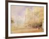 Wells Cathedral-Albert Goodwin-Framed Giclee Print