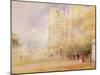 Wells Cathedral-Albert Goodwin-Mounted Giclee Print
