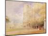 Wells Cathedral-Albert Goodwin-Mounted Giclee Print
