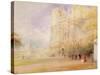 Wells Cathedral-Albert Goodwin-Stretched Canvas