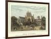 Wells Cathedral-Hablot Knight Browne-Framed Giclee Print