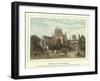 Wells Cathedral-Hablot Knight Browne-Framed Giclee Print