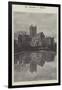 Wells Cathedral-null-Framed Giclee Print