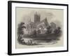 Wells Cathedral-null-Framed Giclee Print