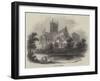 Wells Cathedral-null-Framed Giclee Print