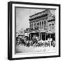 Wells, Fargo and Co.'s Express Office, C Street, Virginia City, Nevada, from 'Gems of California…-null-Framed Photographic Print