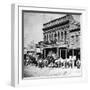 Wells, Fargo and Co.'s Express Office, C Street, Virginia City, Nevada, from 'Gems of California…-null-Framed Photographic Print