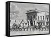 Wells Fargo and Company Stagecoach, United States, 19th Century-null-Framed Stretched Canvas