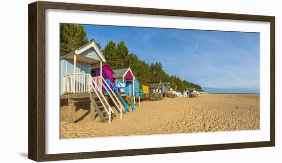 Wells-Next-The-Sea Beach, North Norfolk, England, United Kingdom, Europe-Alan Copson-Framed Photographic Print