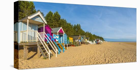 Wells-Next-The-Sea Beach, North Norfolk, England, United Kingdom, Europe-Alan Copson-Stretched Canvas