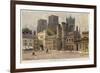 Wells, Somerset: the Market Place-null-Framed Art Print