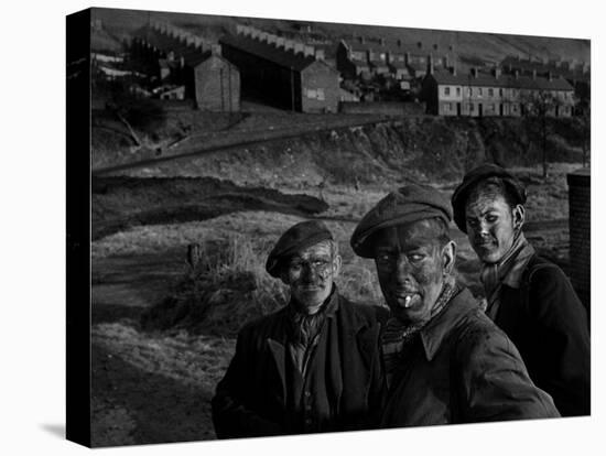 Welsh Coal Miners-null-Stretched Canvas