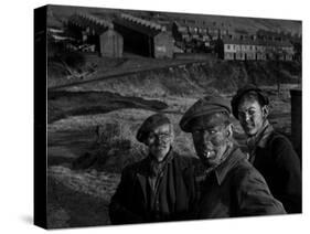 Welsh Coal Miners-null-Stretched Canvas