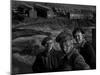 Welsh Coal Miners-null-Mounted Photographic Print
