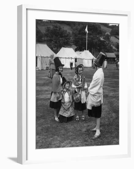 Welsh Costumes-Fred Musto-Framed Photographic Print