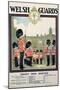 "Welsh Guards - Smart Men Wanted", Recruitment Poster, 1919-null-Mounted Giclee Print