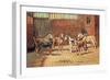 Welsh Hounds-Thomas Ivester Llyod-Framed Art Print