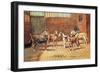 Welsh Hounds-Thomas Ivester Llyod-Framed Art Print